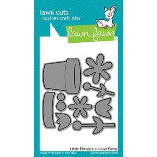 Lawn Fawn, lawn cuts/ Stanzschablone, little flowers