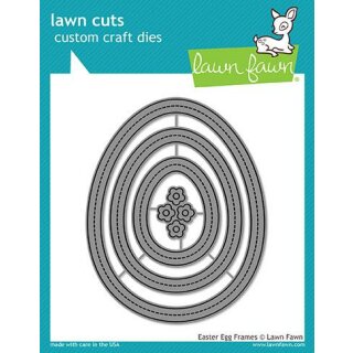 Lawn Fawn, lawn cuts/ Stanzschablone, easter egg frames