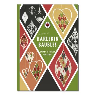 Karen-Maries Harlekins Baubles, Quilling Anleitungs Heft