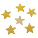 Folien Konfetti Sterne, 3cm &oslash;, gold, 15g