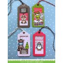 Lawn Fawn, lawn cuts/ Stanzschablone, say what? gift tags