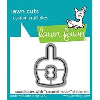 Lawn Fawn, lawn cuts/ Stanzschablone, caramel apple