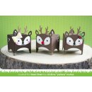 Lawn Fawn, lawn cuts/ Stanzschablone, tiny gift box deer...