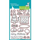Lawn Fawn, clear stamp, christmas dreams