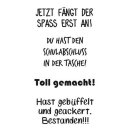 Stempel Clear, "Abgänger 2", A7