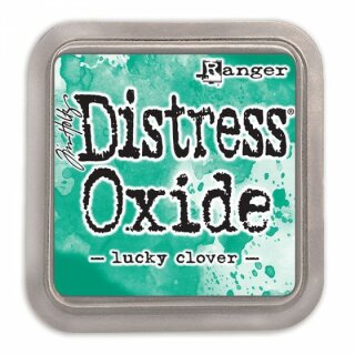 Tim Holtz, Ranger Distress Oxide Pad, lucky clover