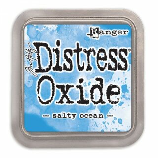 Tim Holtz, Ranger Distress Oxide Pad, salty ocean