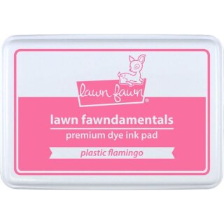 Lawn Fawn, lawn fawndamentals, premium dye ink pad, 55x85mm, plastic flamingo