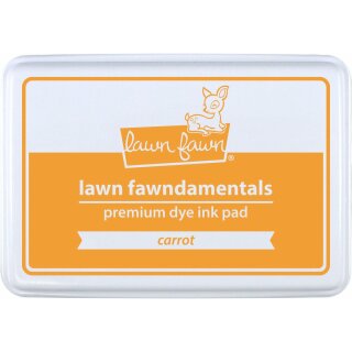 Lawn Fawn, lawn fawndamentals, premium dye ink pad, 55x85mm, carrot