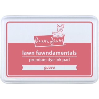 Lawn Fawn, lawn fawndamentals, premium dye ink pad, 55x85mm, guava