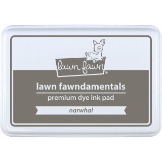 Lawn Fawn, lawn fawndamentals, premium dye ink pad, 55x85mm, narwhal