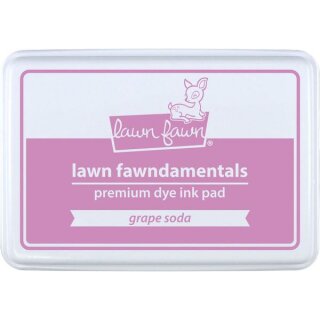 Lawn Fawn, lawn fawndamentals, premium dye ink pad, 55x85mm, grape soda