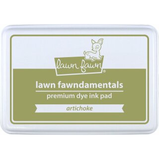 Lawn Fawn, lawn fawndamentals, premium dye ink pad, 55x85mm, artichoke