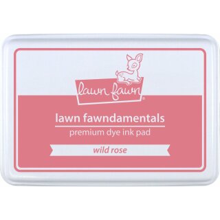 Lawn Fawn, lawn fawndamentals, premium dye ink pad, 55x85mm, wild rose
