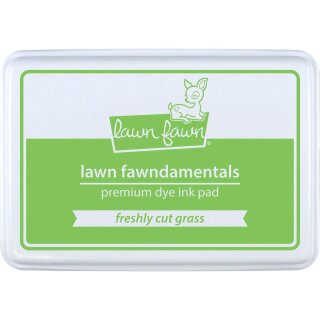 Lawn Fawn, lawn fawndamentals, premium dye ink pad, 55x85mm, freshly cur grass