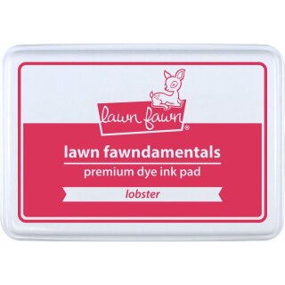 Lawn Fawn, lawn fawndamentals, premium dye ink pad, 55x85mm, lobster