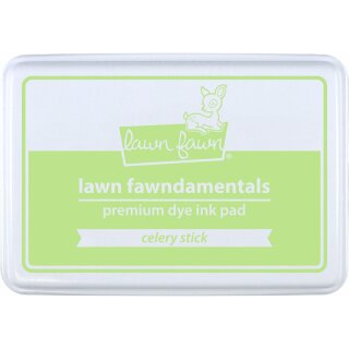 Lawn Fawn, lawn fawndamentals, premium dye ink pad, 55x85mm, celery stick