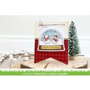 Lawn Fawn, clear stamp, ready, set, snow