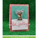 Lawn Fawn, clear stamp, cheery christmas