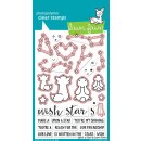 Lawn Fawn, clear stamp, upon a star