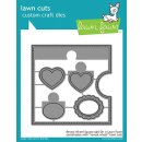 Lawn Fawn, lawn cuts/ Stanzschablone, reveal wheel square add-on