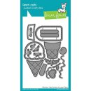 Lawn Fawn, lawn cuts/ Stanzschablone, i scream, you scream