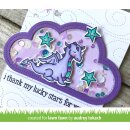 Lawn Fawn, lawn cuts/ Stanzschablone, stitched cloud frames
