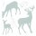 SIZZIX Thinlits Die Set 6PK - Woodland Deer, Sharon Drury- 662572