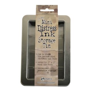 Tim Holtz, Ranger Mini Distress, Ink Storage Tin