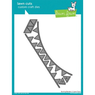 Lawn Fawn, lawn cuts/ Stanzschablone, bunting borders