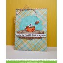 Lawn Fawn, lawn cuts/ Stanzschablone, stitched woodgrain backdrop