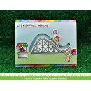 Lawn Fawn, lawn cuts/ Stanzschablone, coaster critters slide on over add-on