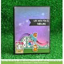 Lawn Fawn, lawn cuts/ Stanzschablone, coaster critters slide on over add-on