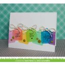 Lawn Fawn, clear stamp, tiny tag sayings
