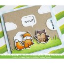 Lawn Fawn, lawn cuts/ Stanzschablone, reveal wheel speech bubble add-on