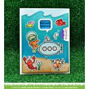 Lawn Fawn, lawn cuts/ Stanzschablone, reveal wheel speech bubble add-on