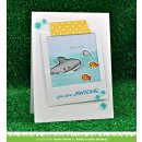 Lawn Fawn, lawn cuts/ Stanzschablone, shark/duh-nuh