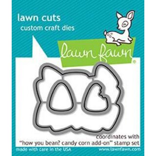 Lawn Fawn, lawn cuts/ Stanzschablone, how you bean? candy...