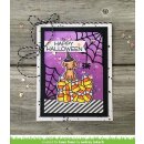 Lawn Fawn, clear stamp, how you bean? candy corn add-on