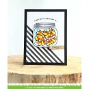 Lawn Fawn, clear stamp, how you bean? candy corn add-on