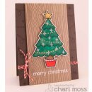 Lawn Fawn, clear stamp, trim the tree