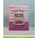 Lawn Fawn, lawn cuts/ Stanzschablone, how you bean? shaker add-on