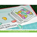 Lawn Fawn, lawn cuts/ Stanzschablone, how you bean? shaker add-on