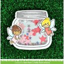 Lawn Fawn, lawn cuts/ Stanzschablone, how you bean? shaker add-on