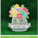 Lawn Fawn, lawn cuts/ Stanzschablone, how you bean? shaker add-on