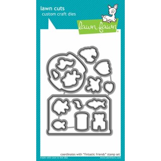 Lawn Fawn, lawn cuts/ Stanzschablone, fintastic friends