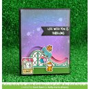 Lawn Fawn, clear stamp, coaster critters