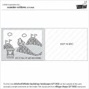 Lawn Fawn, clear stamp, coaster critters