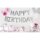 Folienballon HAPPY BIRTHDAY,Silber, 13tlg., ca. 36cm