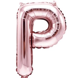 Folienballon P, ROSA, ca. 36cm